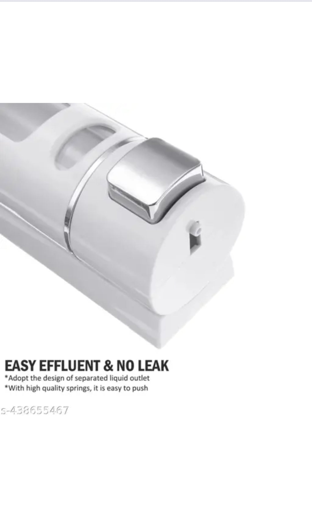 Elegant Wall-Mounted Soap & Gel Dispenser – 350ml Capacity