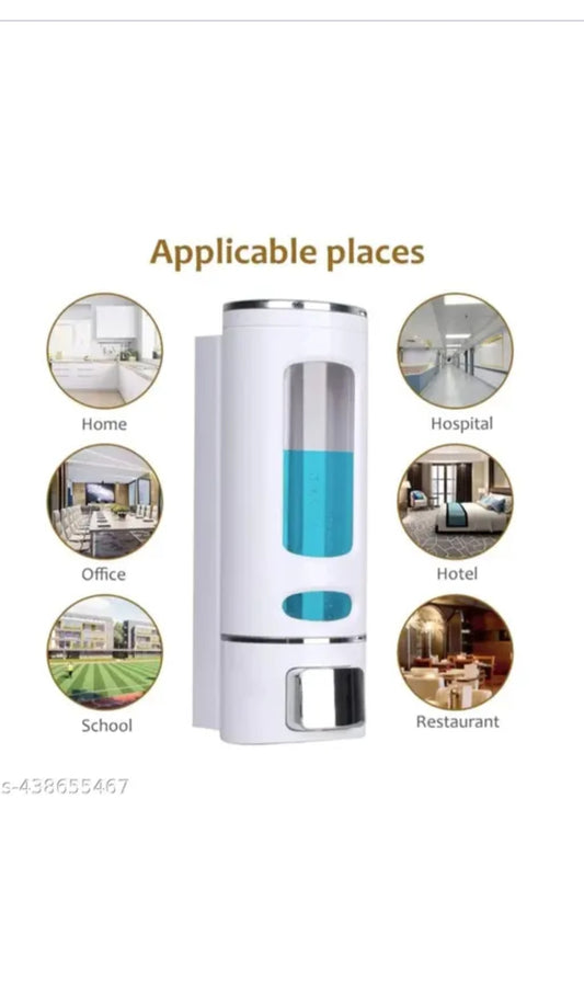 Elegant Wall-Mounted Soap & Gel Dispenser – 350ml Capacity