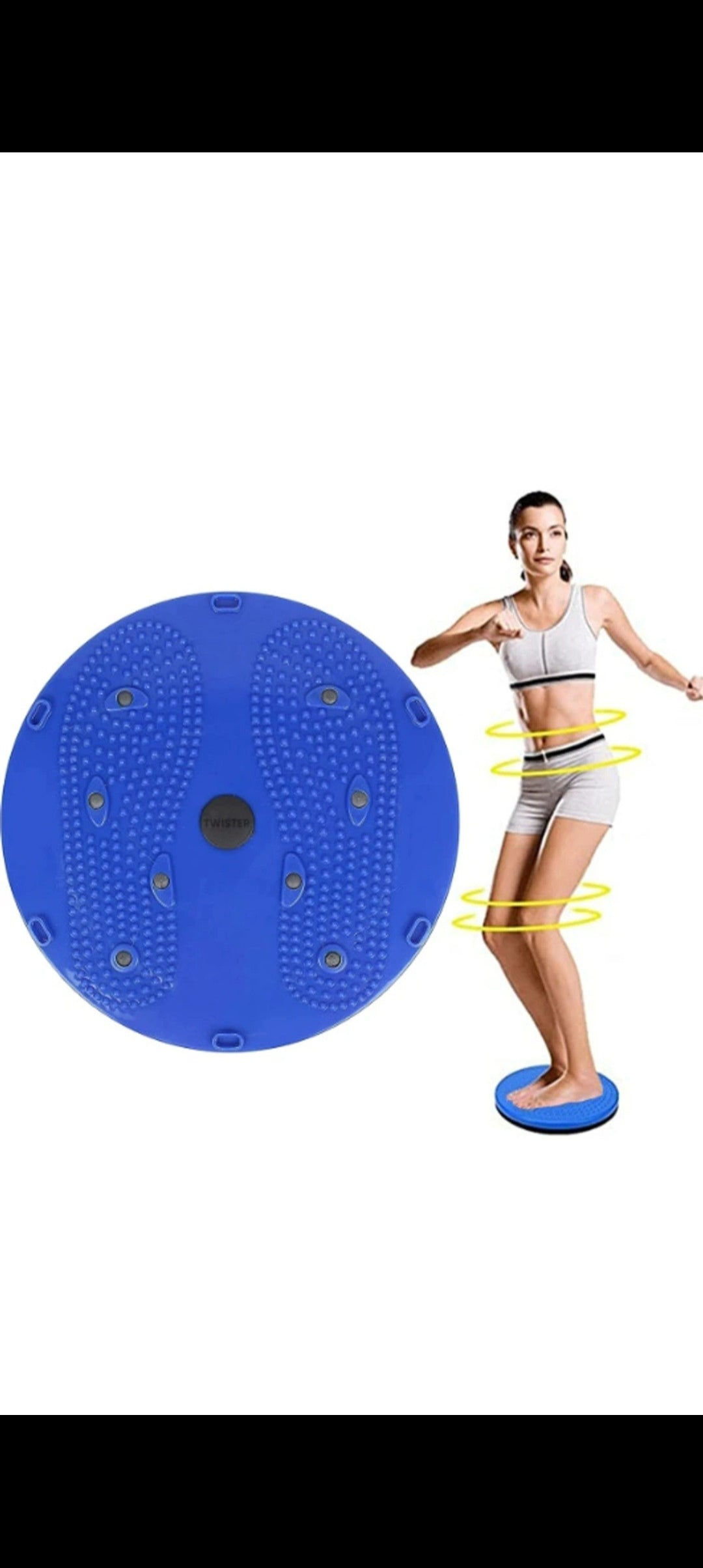 SlimTwist™ – 360° Tummy Trimmer Disk for Home Fitness