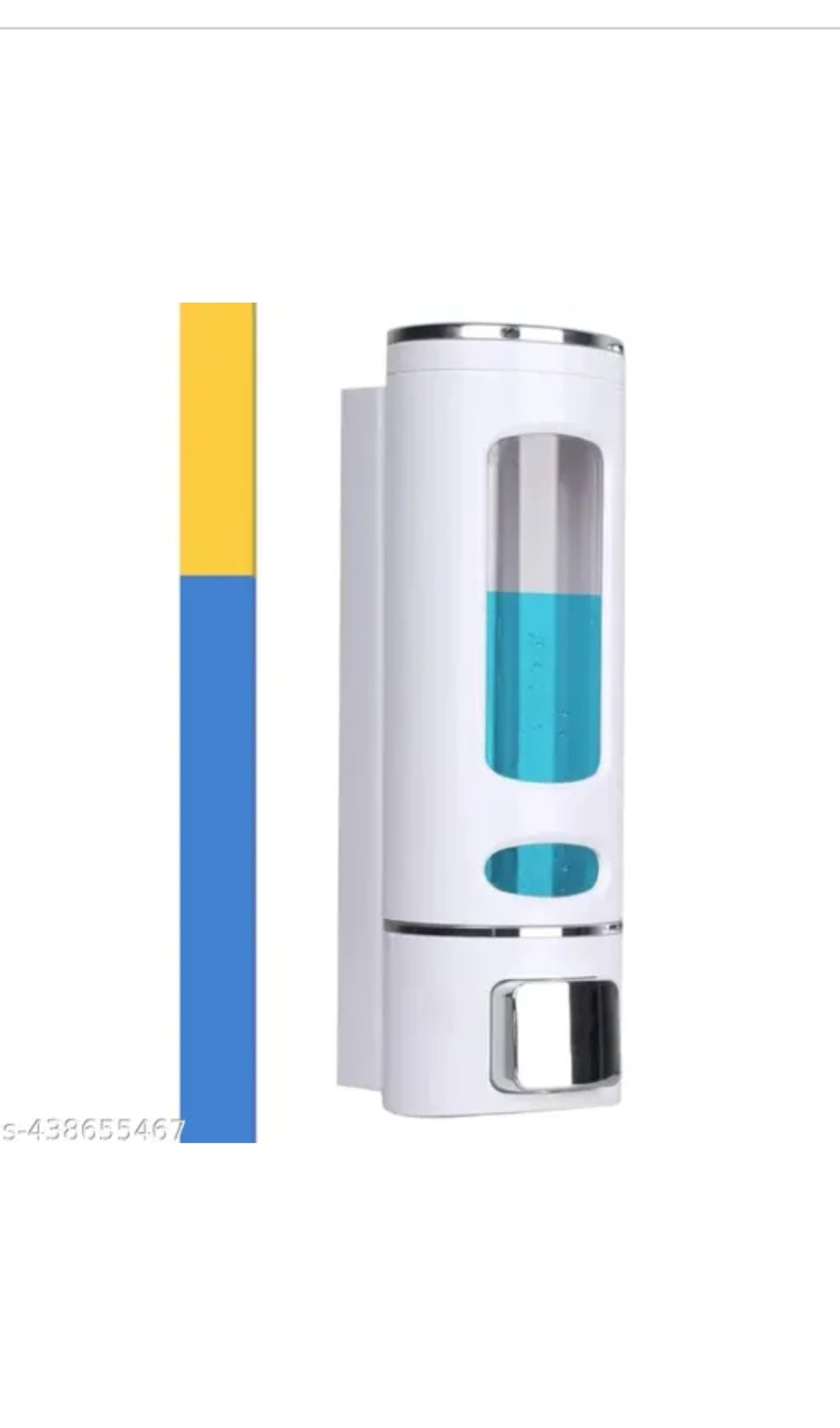 Elegant Wall-Mounted Soap & Gel Dispenser – 350ml Capacity